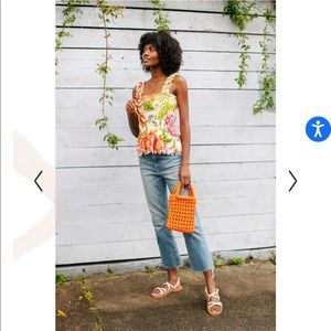 Farm rio vintage floral cami